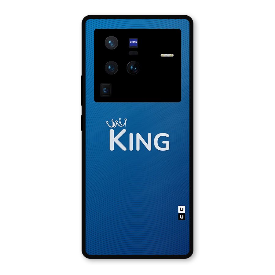Royal King Metal Back Case for Vivo X80 Pro