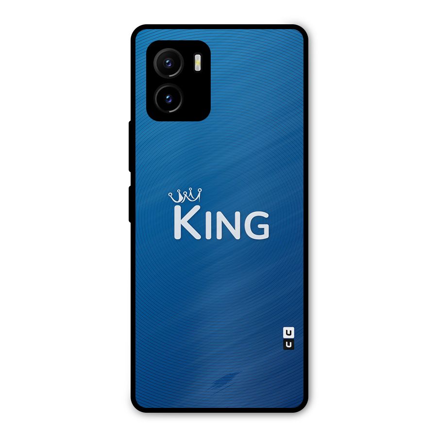 Royal King Metal Back Case for Vivo Y15s
