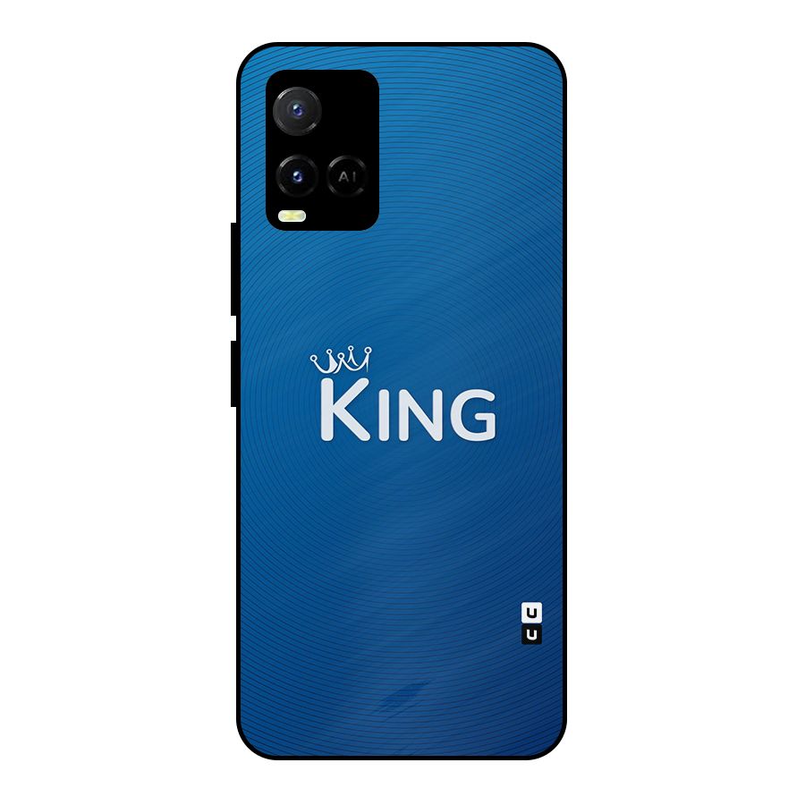 Royal King Metal Back Case for Vivo Y21