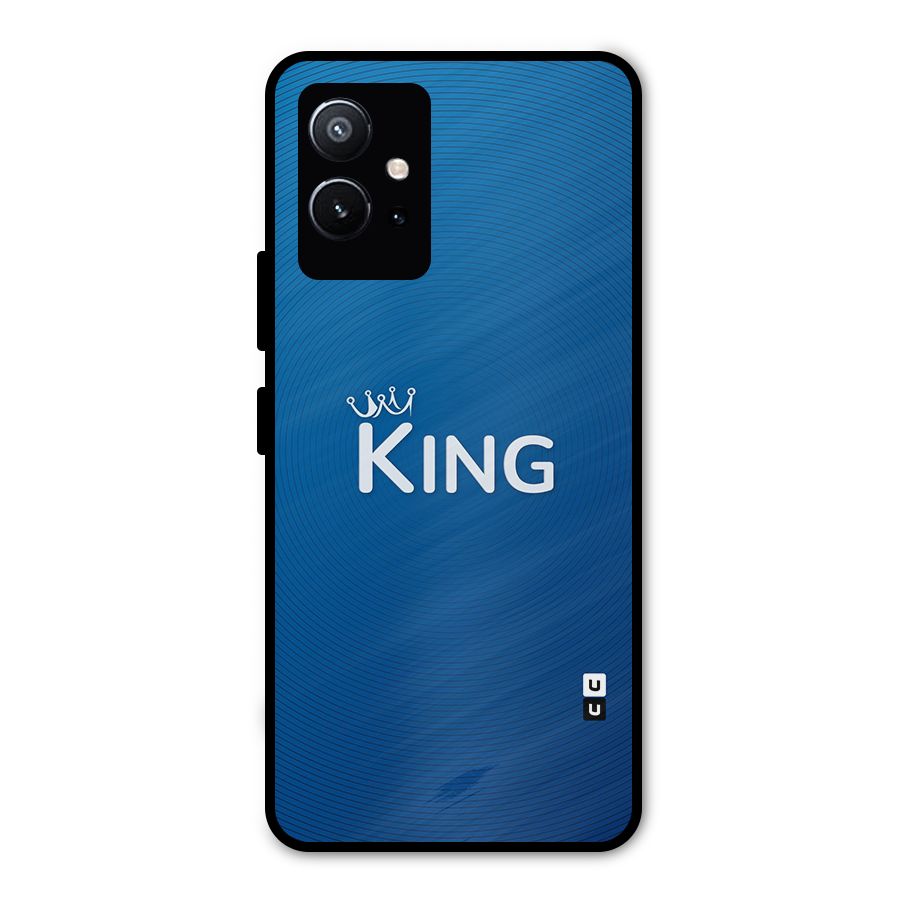 Royal King Metal Back Case for Vivo Y75 5G