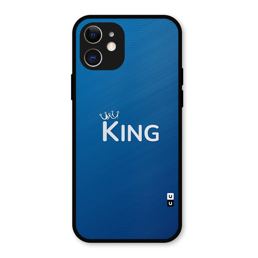 Royal King Metal Back Case for iPhone 12