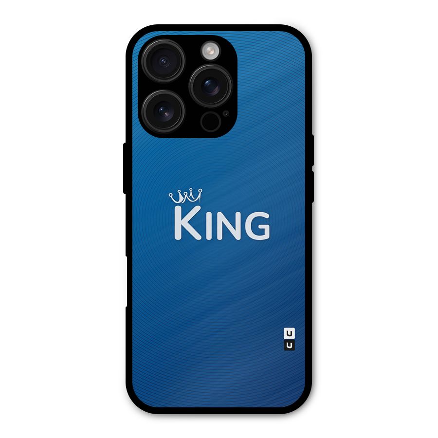 Royal King Metal Back Case for iPhone 16 Pro