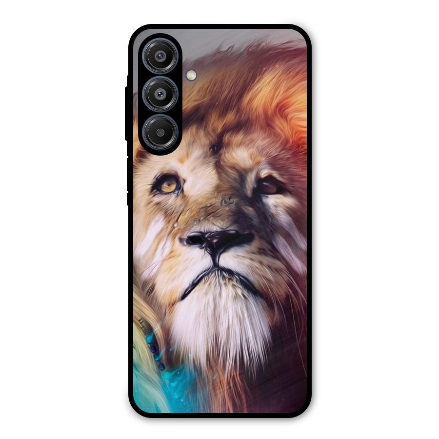Royal Lion Metal Back Case for Galaxy A16 5G