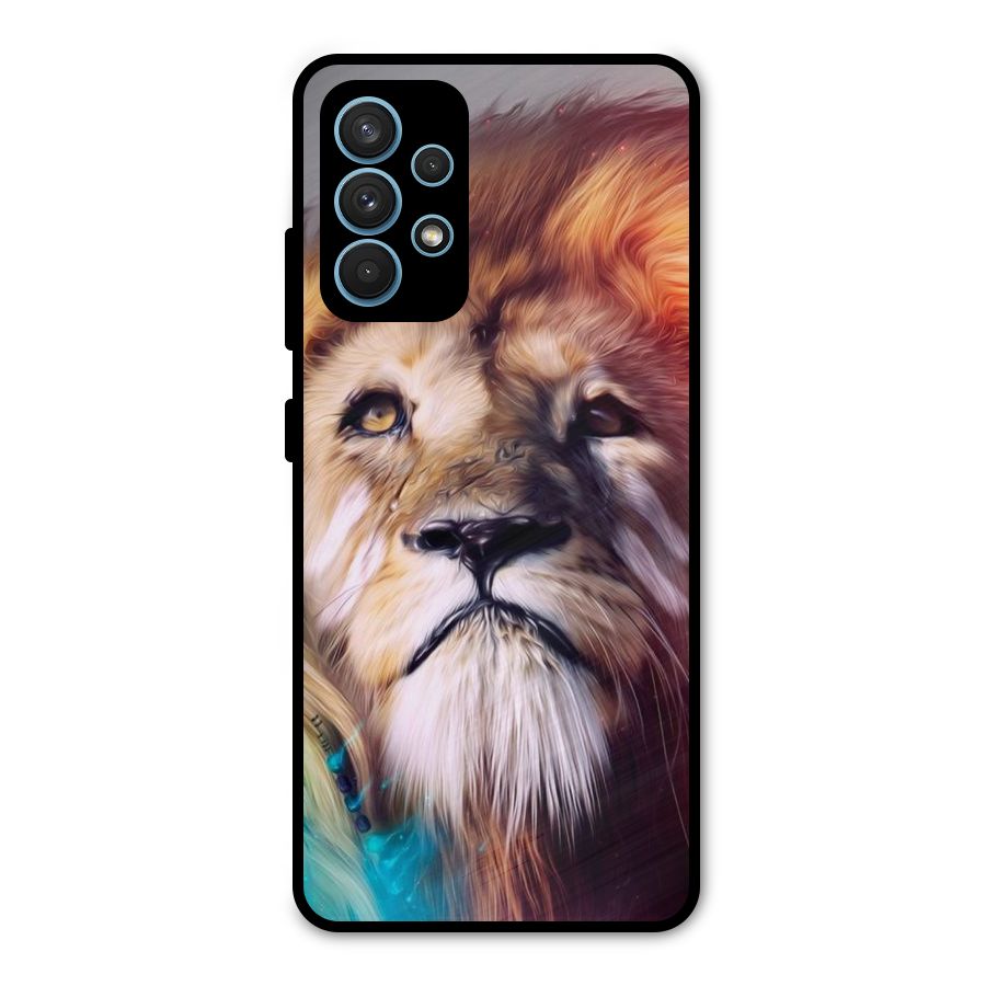 Royal Lion Metal Back Case for Galaxy A32