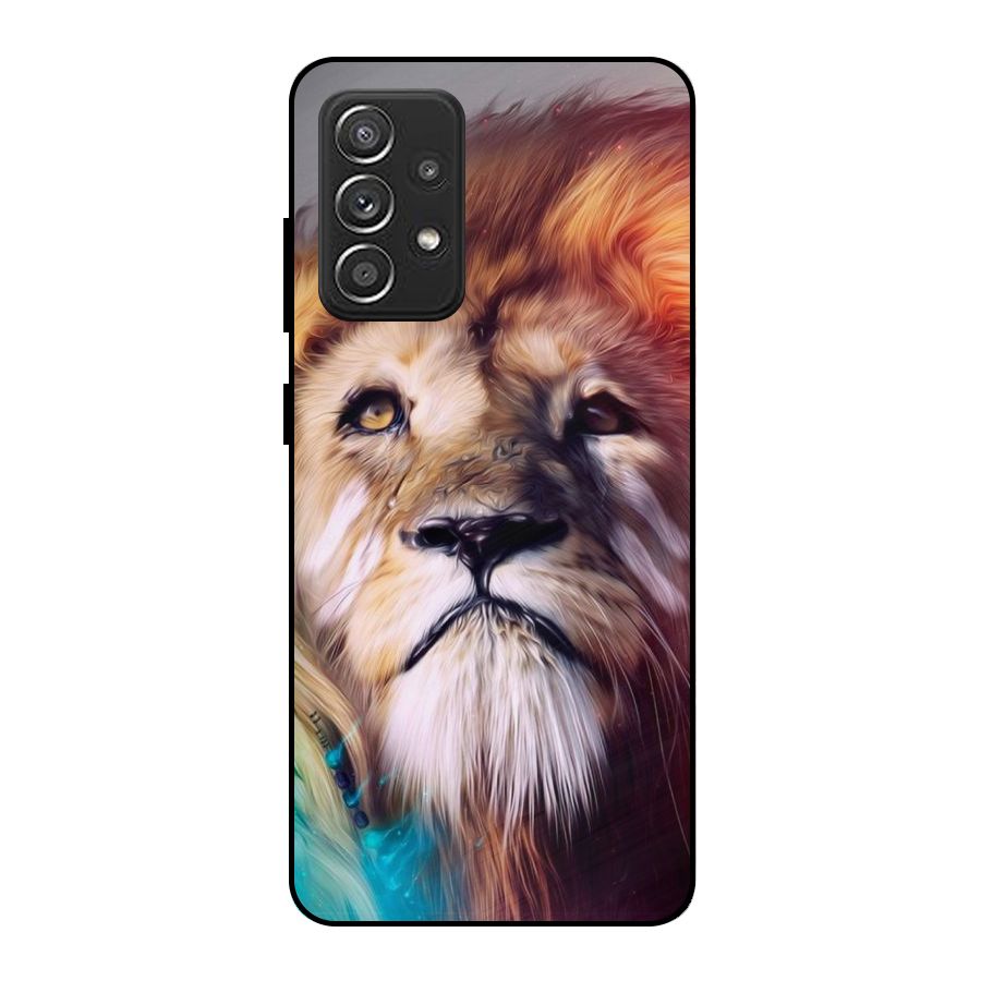 Royal Lion Metal Back Case for Galaxy A52s 5G