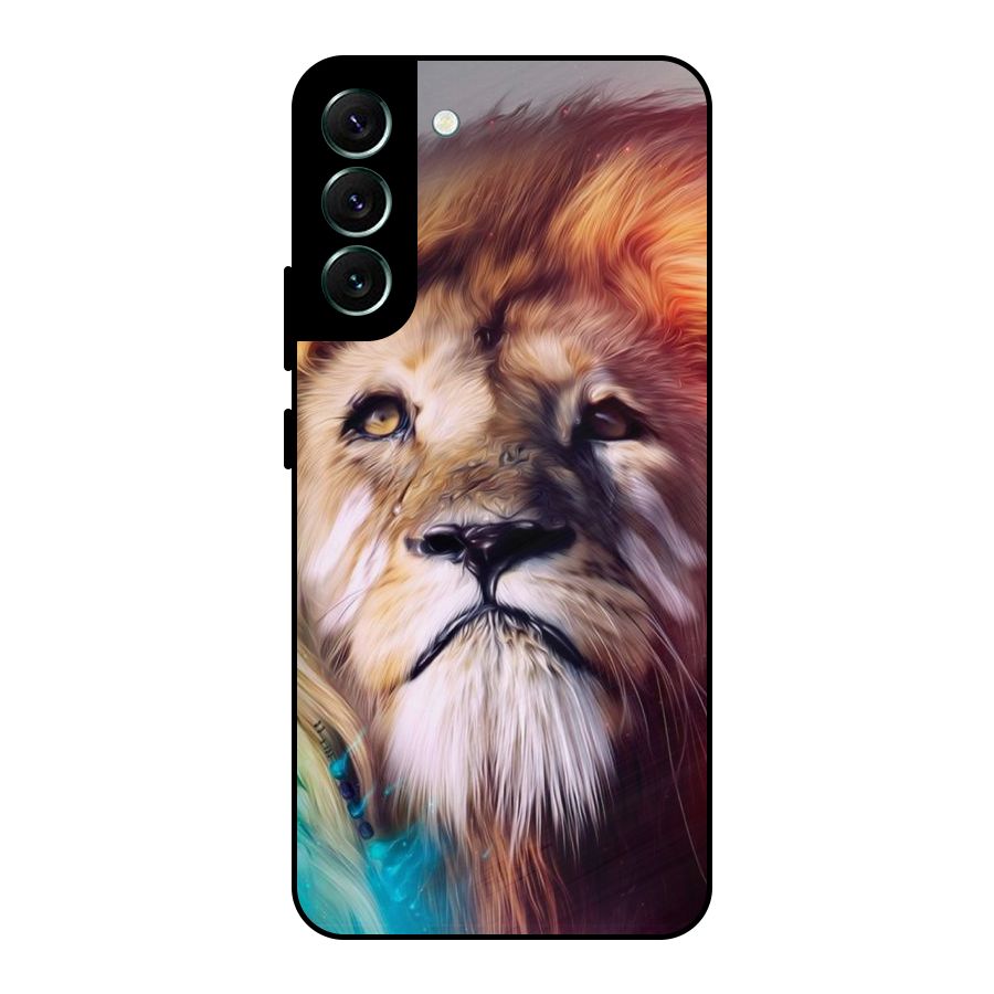 Royal Lion Metal Back Case for Galaxy S22 Plus 5G