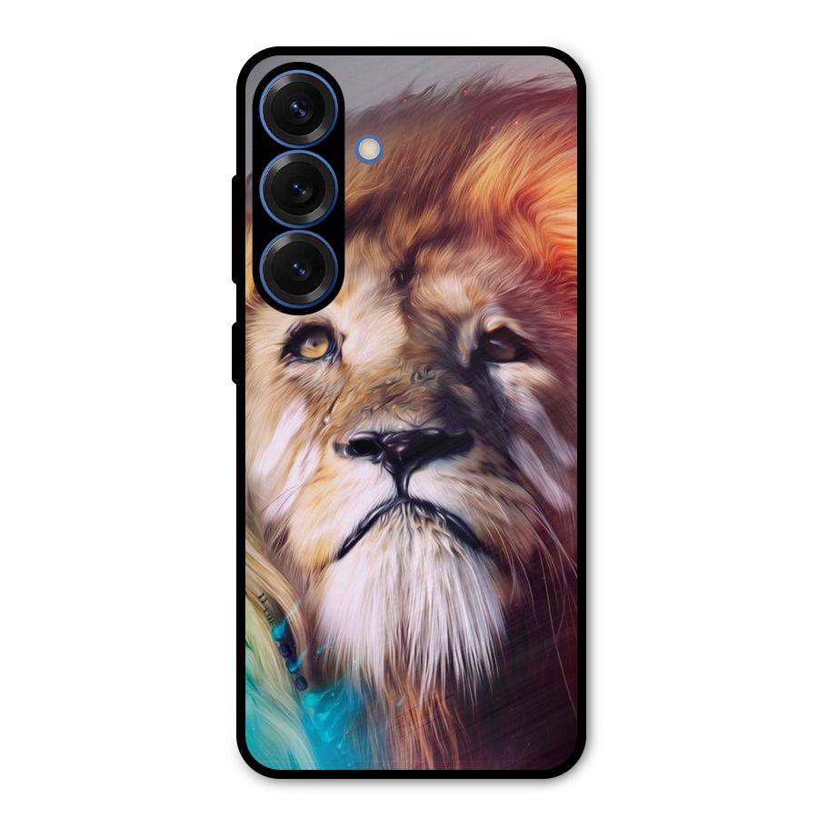 Royal Lion Metal Back Case for Galaxy S25