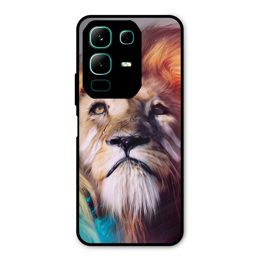Royal Lion Metal Back Case for Infinix Note 50x