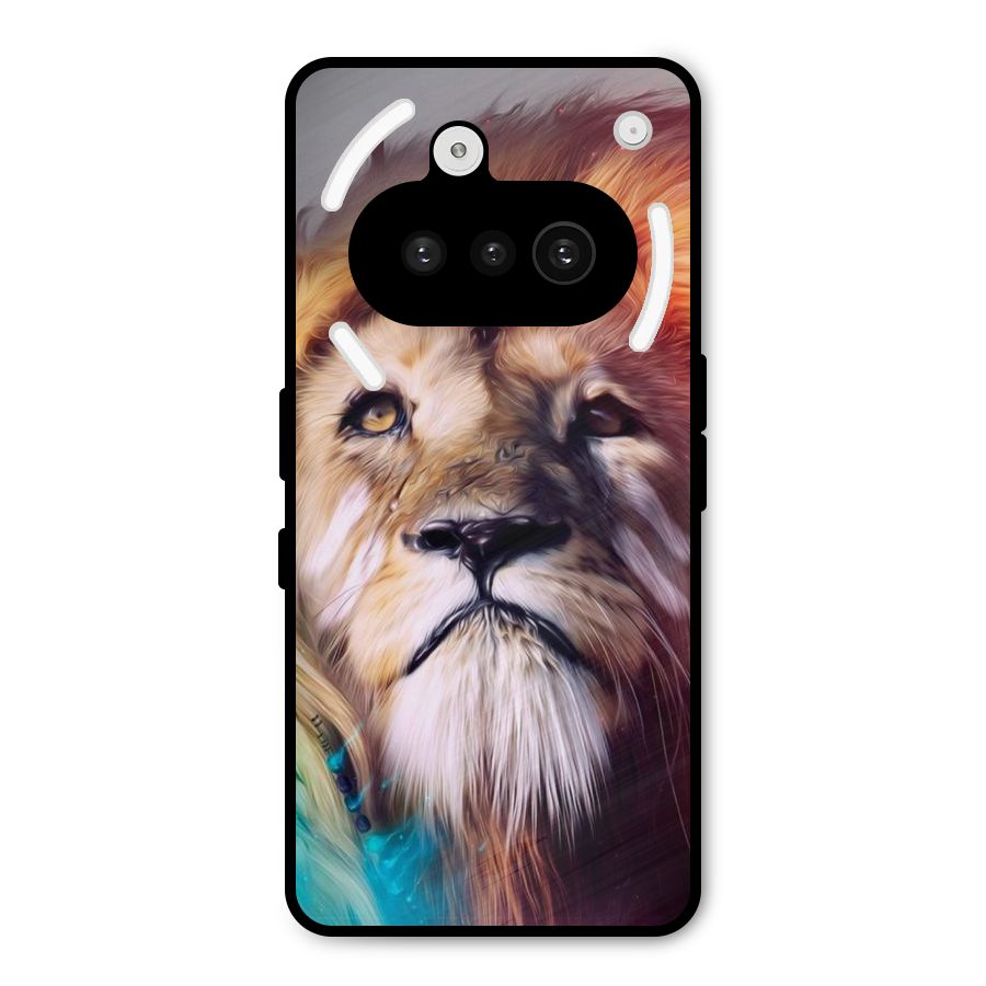 Royal Lion Metal Back Case for Nothing Phone 3a