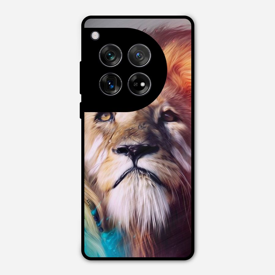 Royal Lion Metal Back Case for OnePlus 12