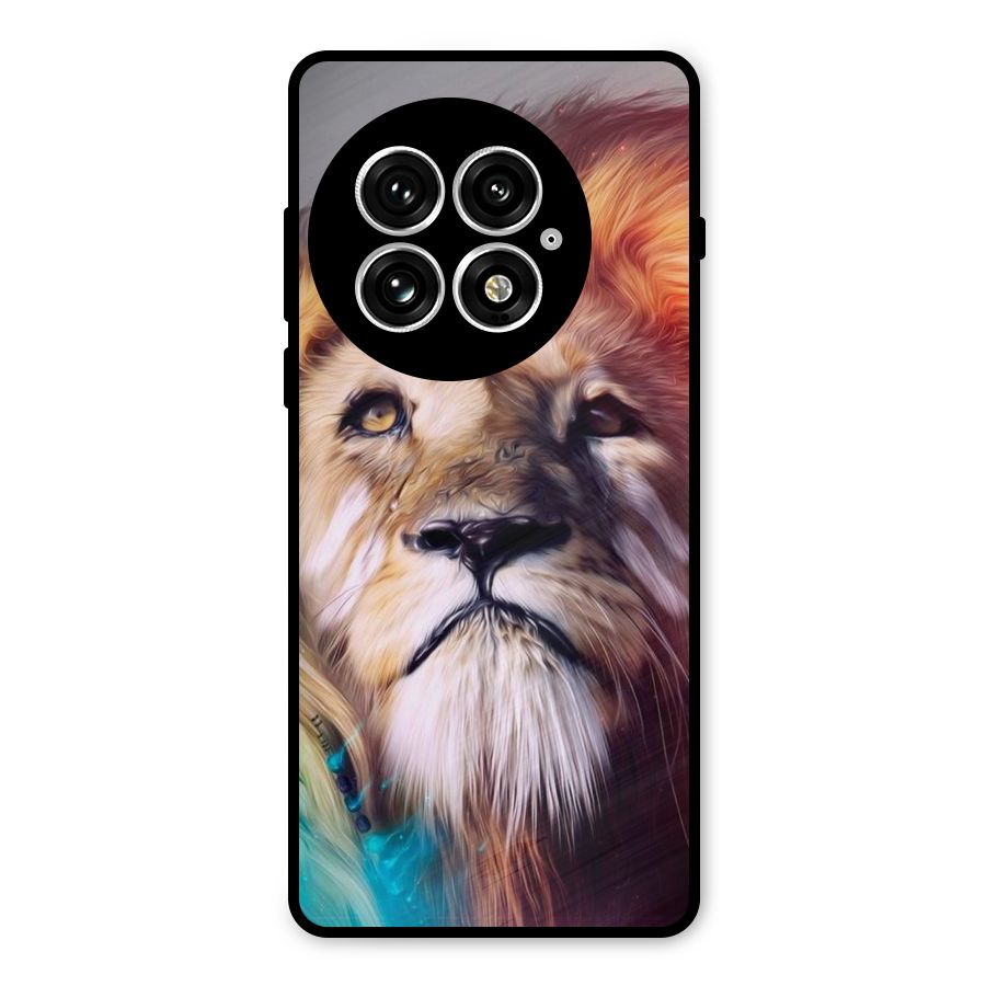 Royal Lion Metal Back Case for OnePlus 13
