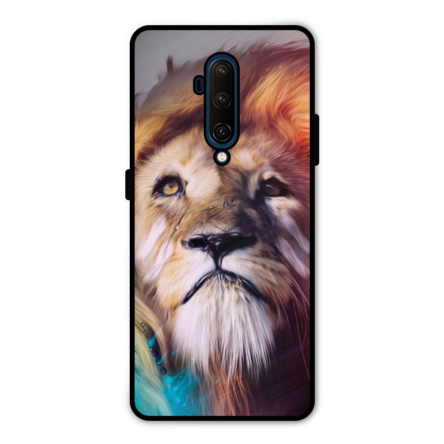 Royal Lion Metal Back Case for OnePlus 7T Pro