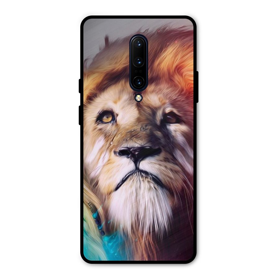 Royal Lion Metal Back Case for OnePlus 7 Pro