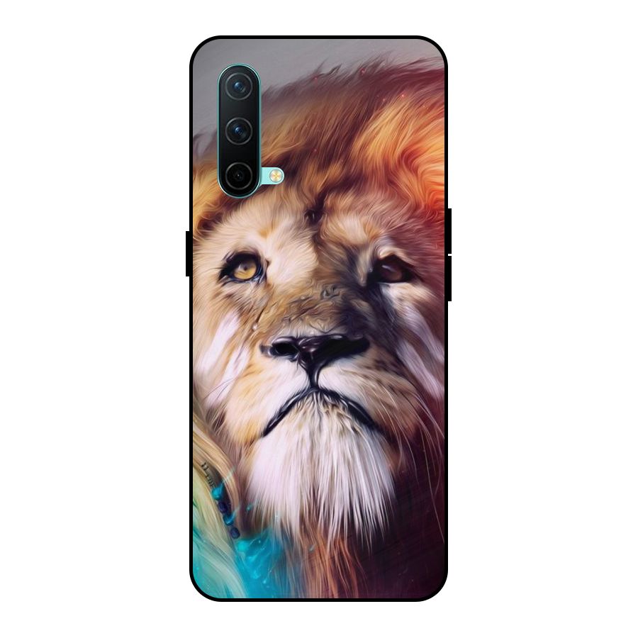 Royal Lion Metal Back Case for OnePlus Nord CE 5G
