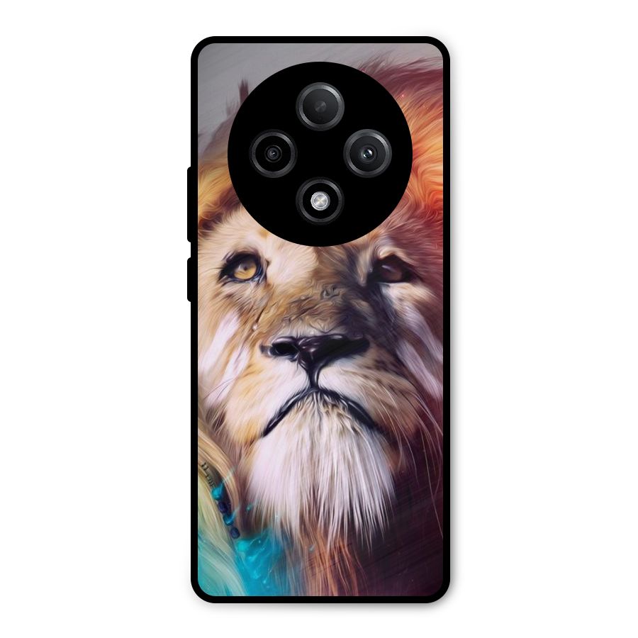 Royal Lion Metal Back Case for Oppo F27 Pro Plus