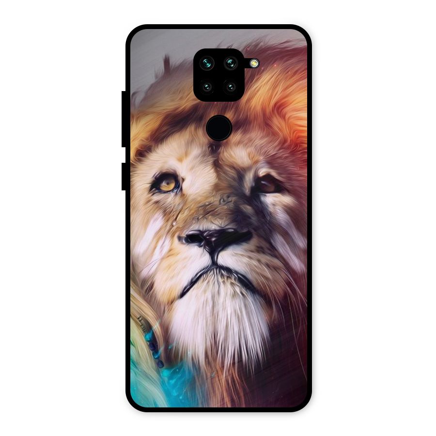 Royal Lion Metal Back Case for Redmi Note 9