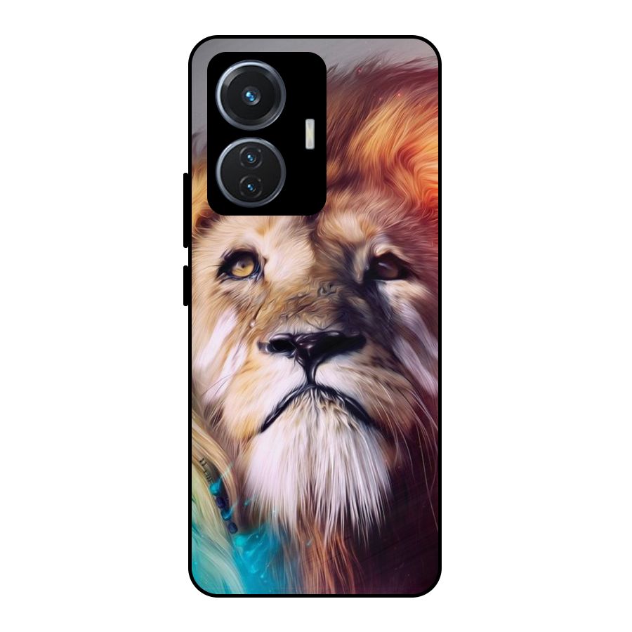 Royal Lion Metal Back Case for Vivo T1 44W