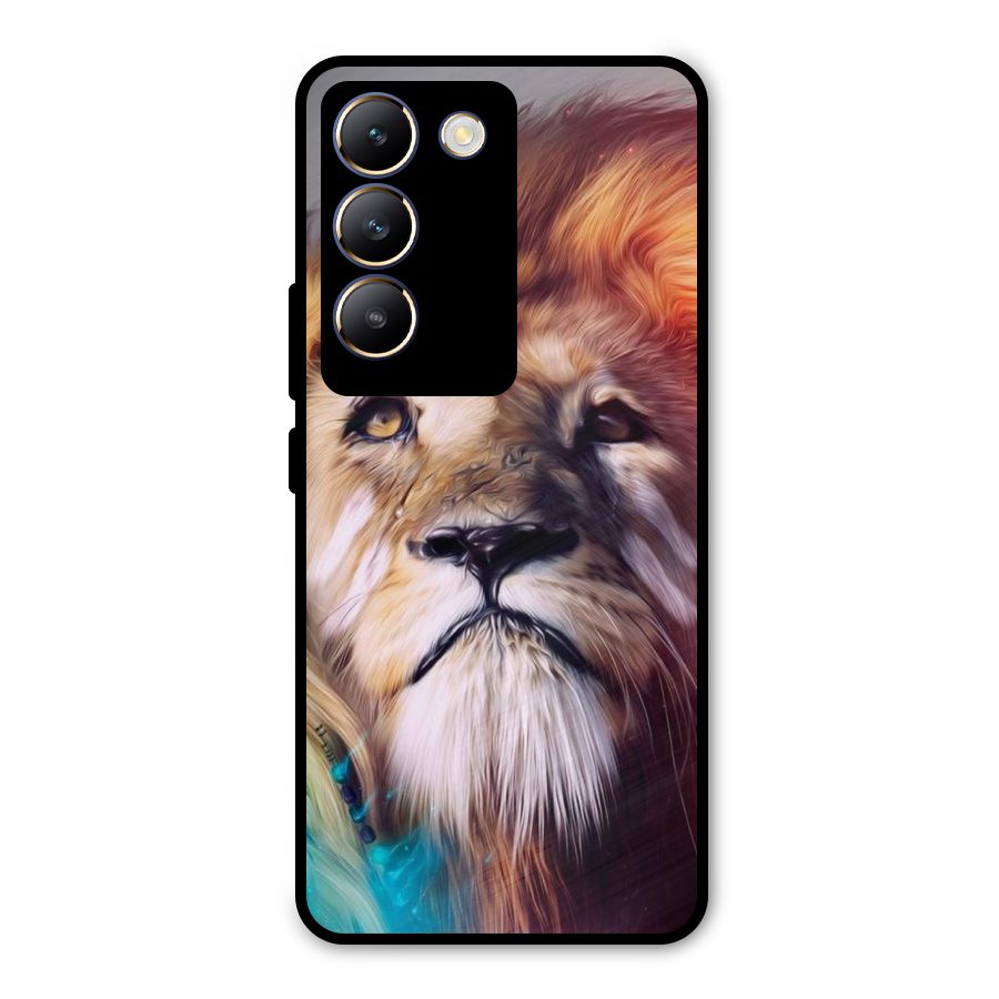 Royal Lion Metal Back Case for Vivo T3 5G