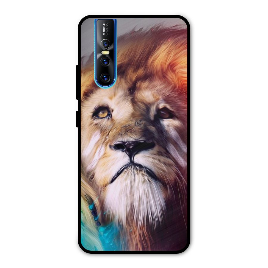 Royal Lion Metal Back Case for Vivo V15 Pro