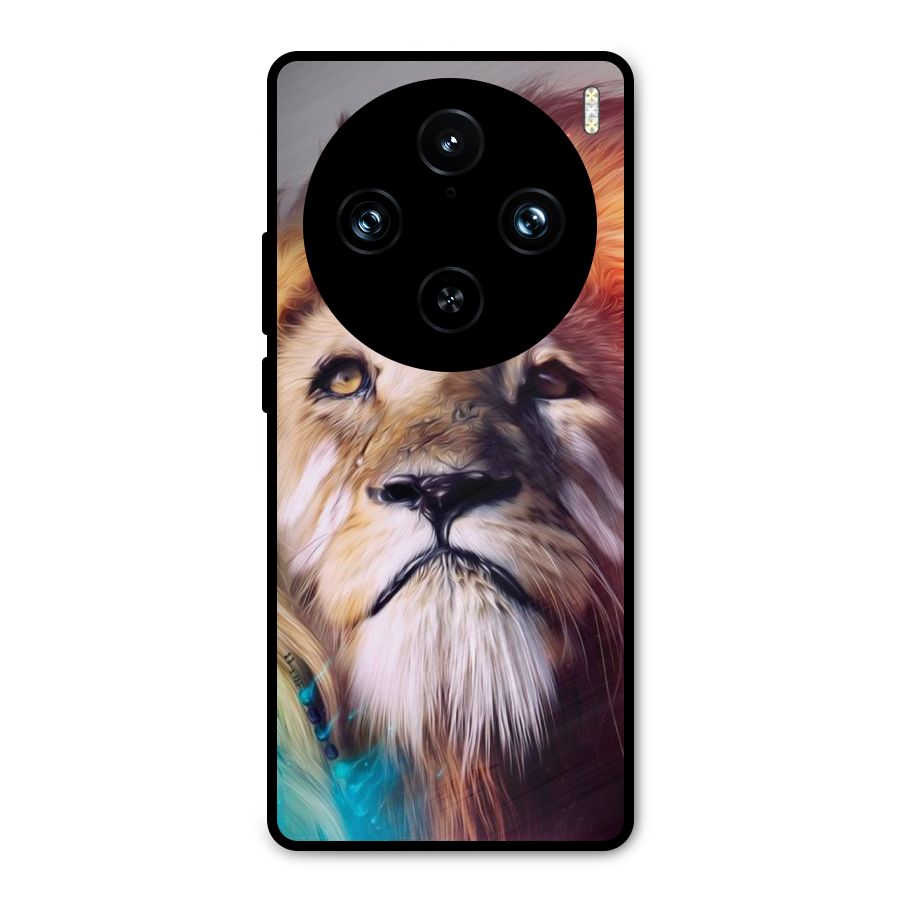 Royal Lion Metal Back Case for Vivo X100 Pro