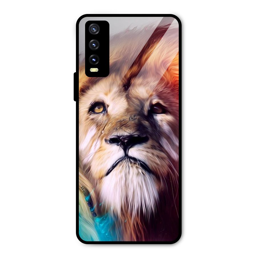 Royal Lion Metal Back Case for Vivo Y20g