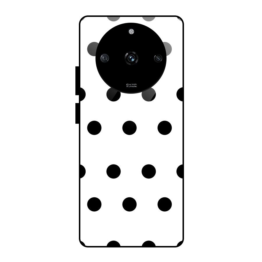 Royal Polka Dots Glass Back Case for Realme Narzo 60 5G