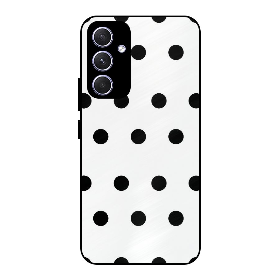 Royal Polka Dots Metal Back Case for Galaxy A54