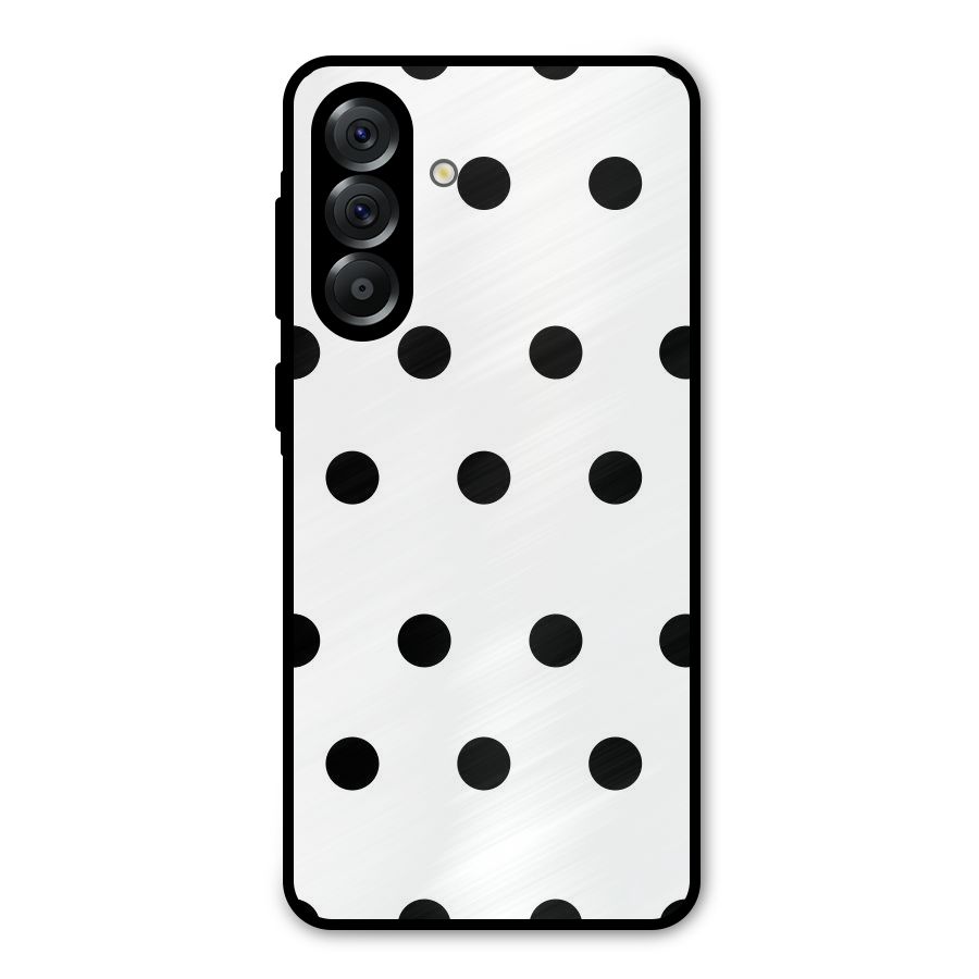Royal Polka Dots Metal Back Case for Galaxy A56