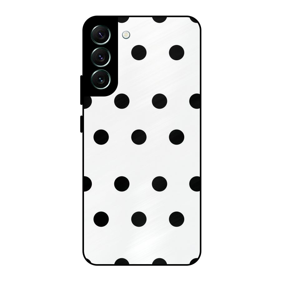 Royal Polka Dots Metal Back Case for Galaxy S22 Plus 5G