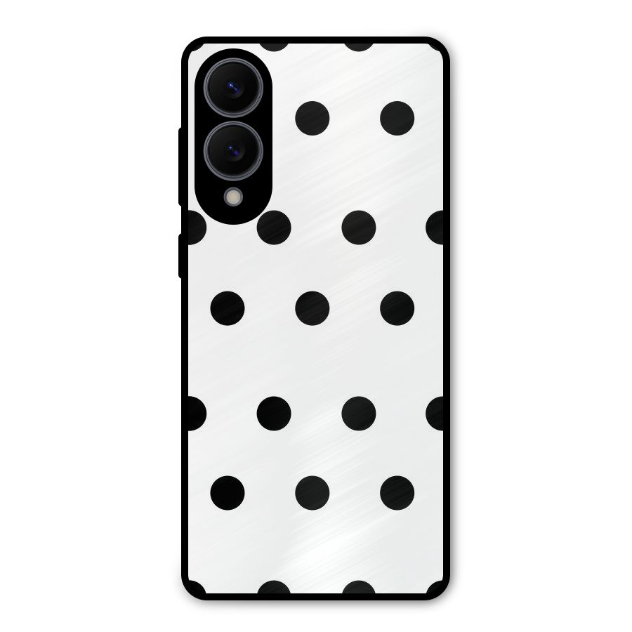 Royal Polka Dots Metal Back Case for Galaxy S25 Edge