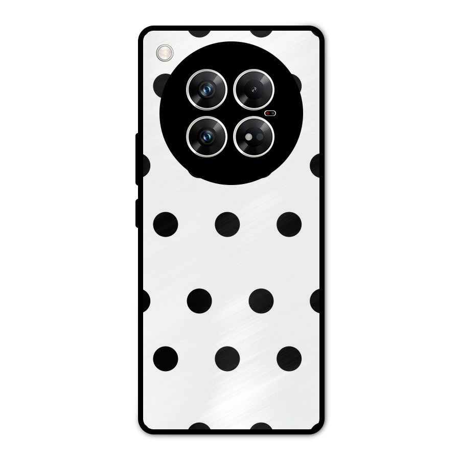 Royal Polka Dots Metal Back Case for Infinix Zero 40 5G