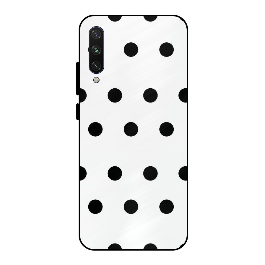 Royal Polka Dots Metal Back Case for Mi A3