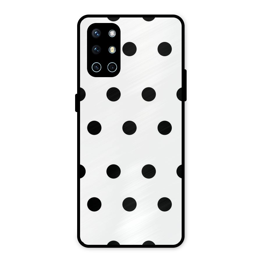 Royal Polka Dots Metal Back Case for OnePlus 9R