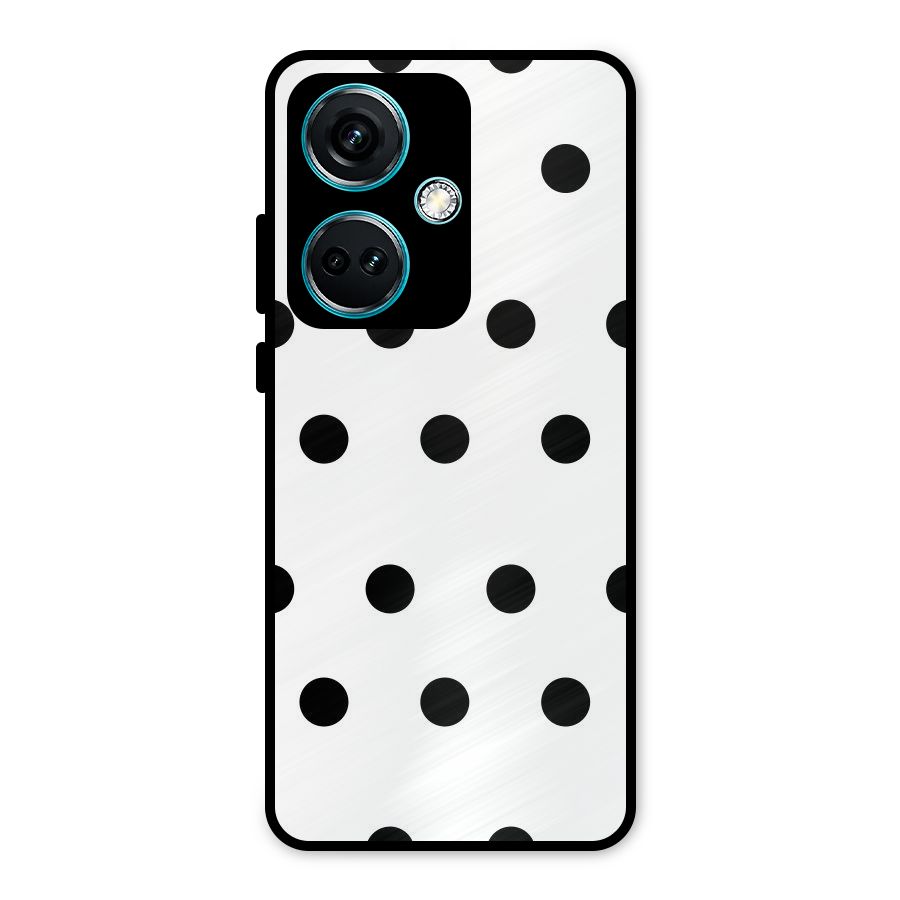 Royal Polka Dots Metal Back Case for OnePlus Nord CE 3 5G