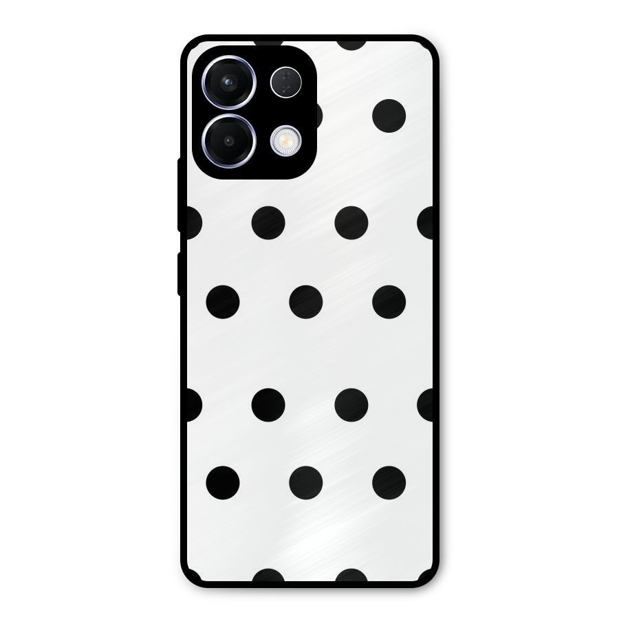 Royal Polka Dots Metal Back Case for Oppo K13