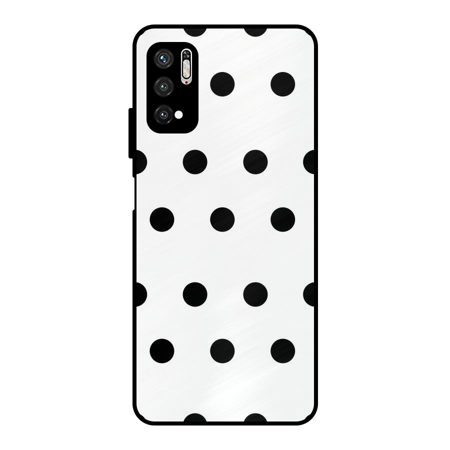 Royal Polka Dots Metal Back Case for Poco M3 Pro 5G