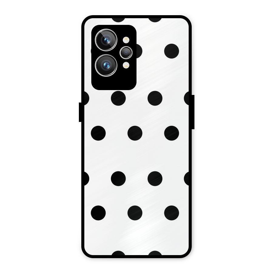 Royal Polka Dots Metal Back Case for Realme GT2 Pro