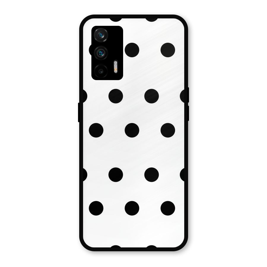 Royal Polka Dots Metal Back Case for Realme GT 5G