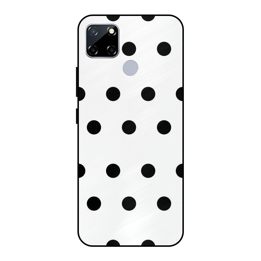 Royal Polka Dots Metal Back Case for Realme Narzo 20