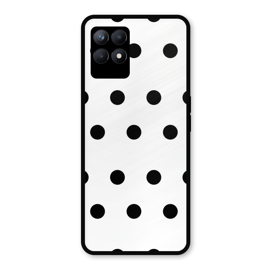 Royal Polka Dots Metal Back Case for Realme Narzo 50