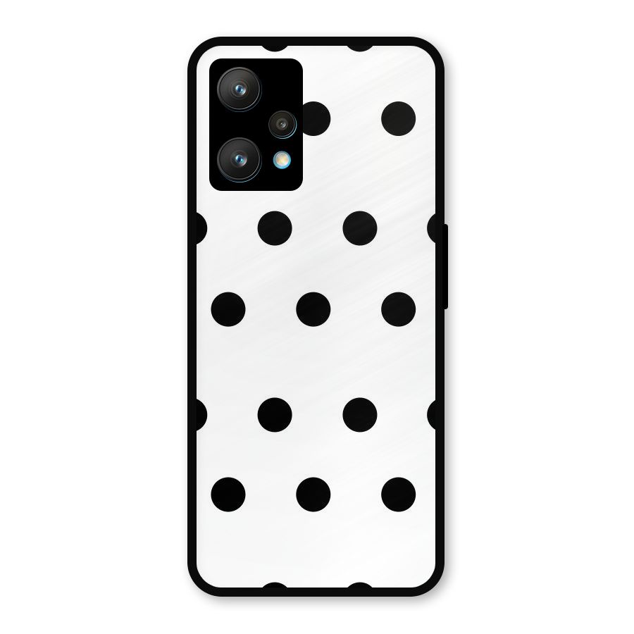 Royal Polka Dots Metal Back Case for Realme Narzo 50 Pro
