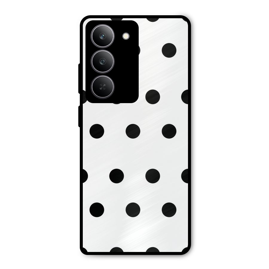 Royal Polka Dots Metal Back Case for Realme P3x