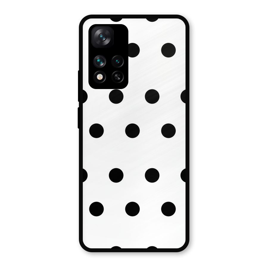 Royal Polka Dots Metal Back Case for Xiaomi 11i Hypercharge 5G