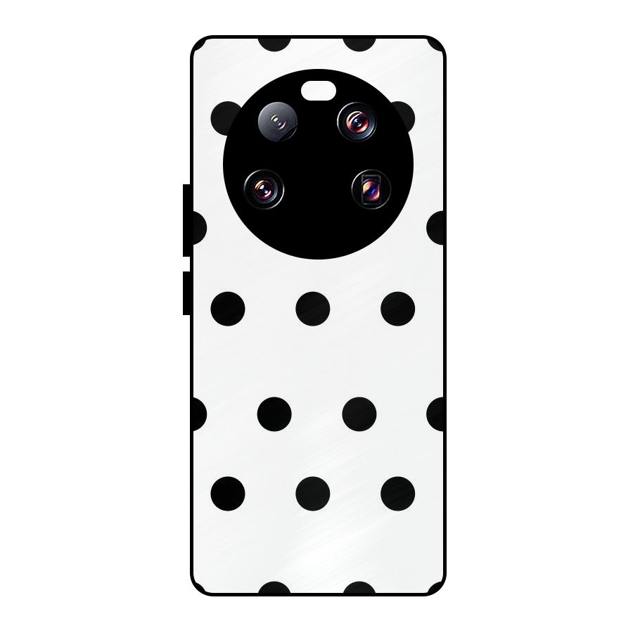 Royal Polka Dots Metal Back Case for Xiaomi 13 Ultra