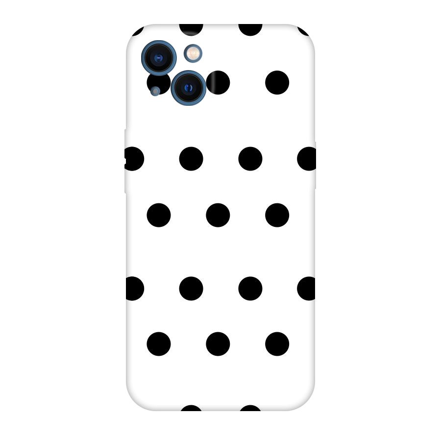 Royal Polka Dots Original Polycarbonate Back Case for iPhone 13