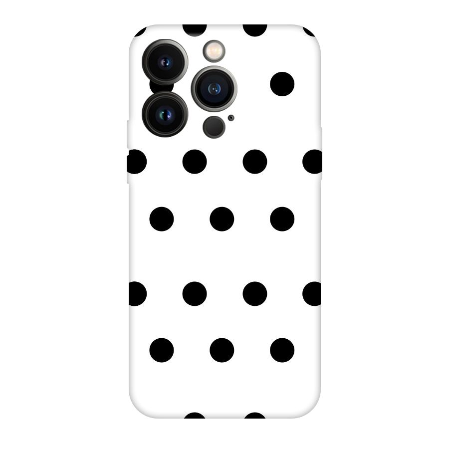 Royal Polka Dots Original Polycarbonate Back Case for iPhone 14 Pro