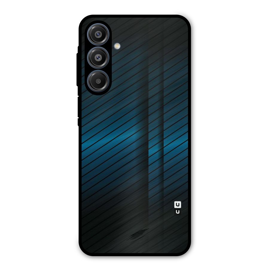 Royal Shade Blue Metal Back Case for Galaxy A16 5G