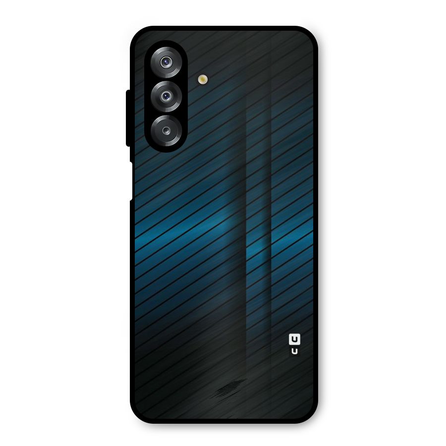 Royal Shade Blue Metal Back Case for Galaxy A26