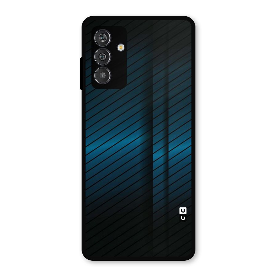 Royal Shade Blue Metal Back Case for Galaxy F13