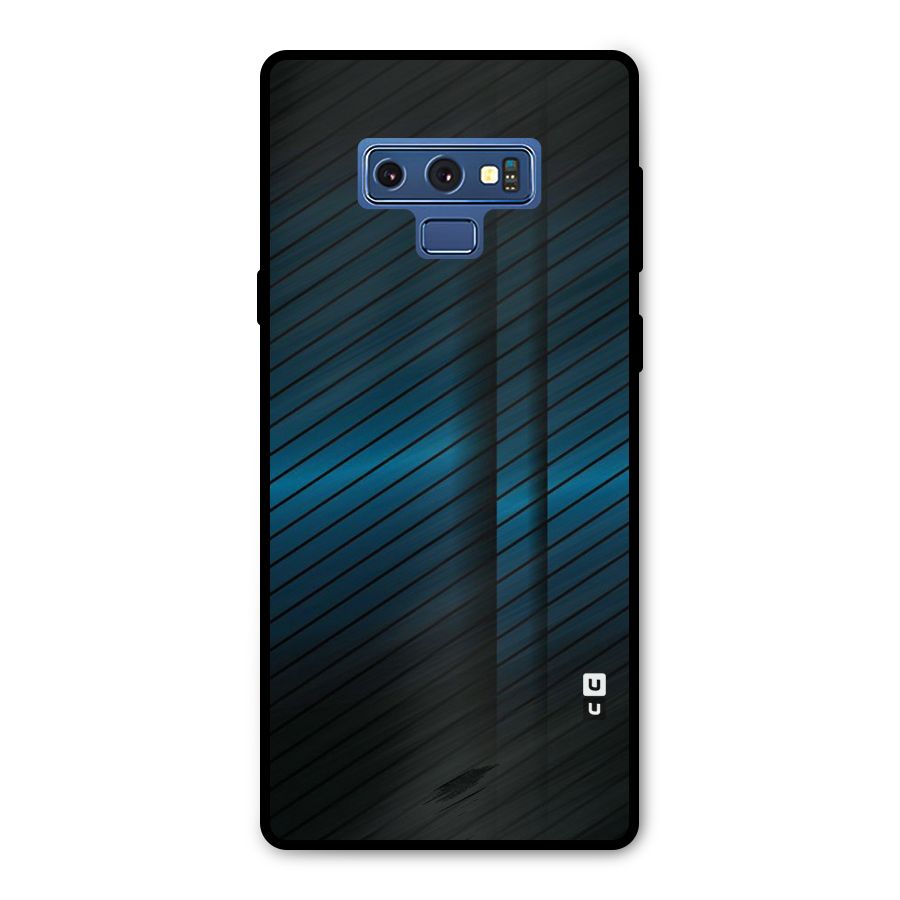 Royal Shade Blue Metal Back Case for Galaxy Note 9
